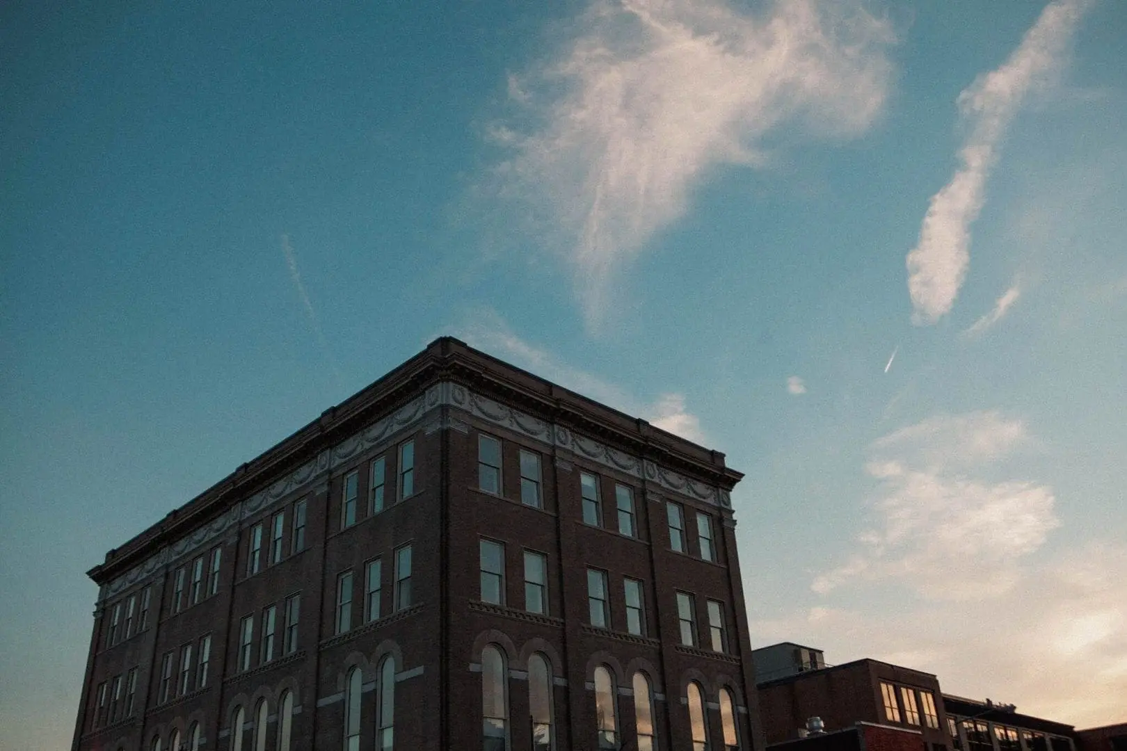 True Reformer Building at sunset