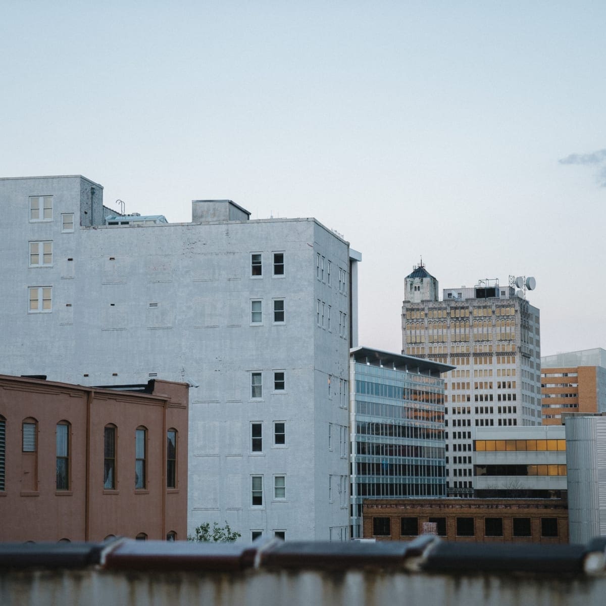 Building layered in view